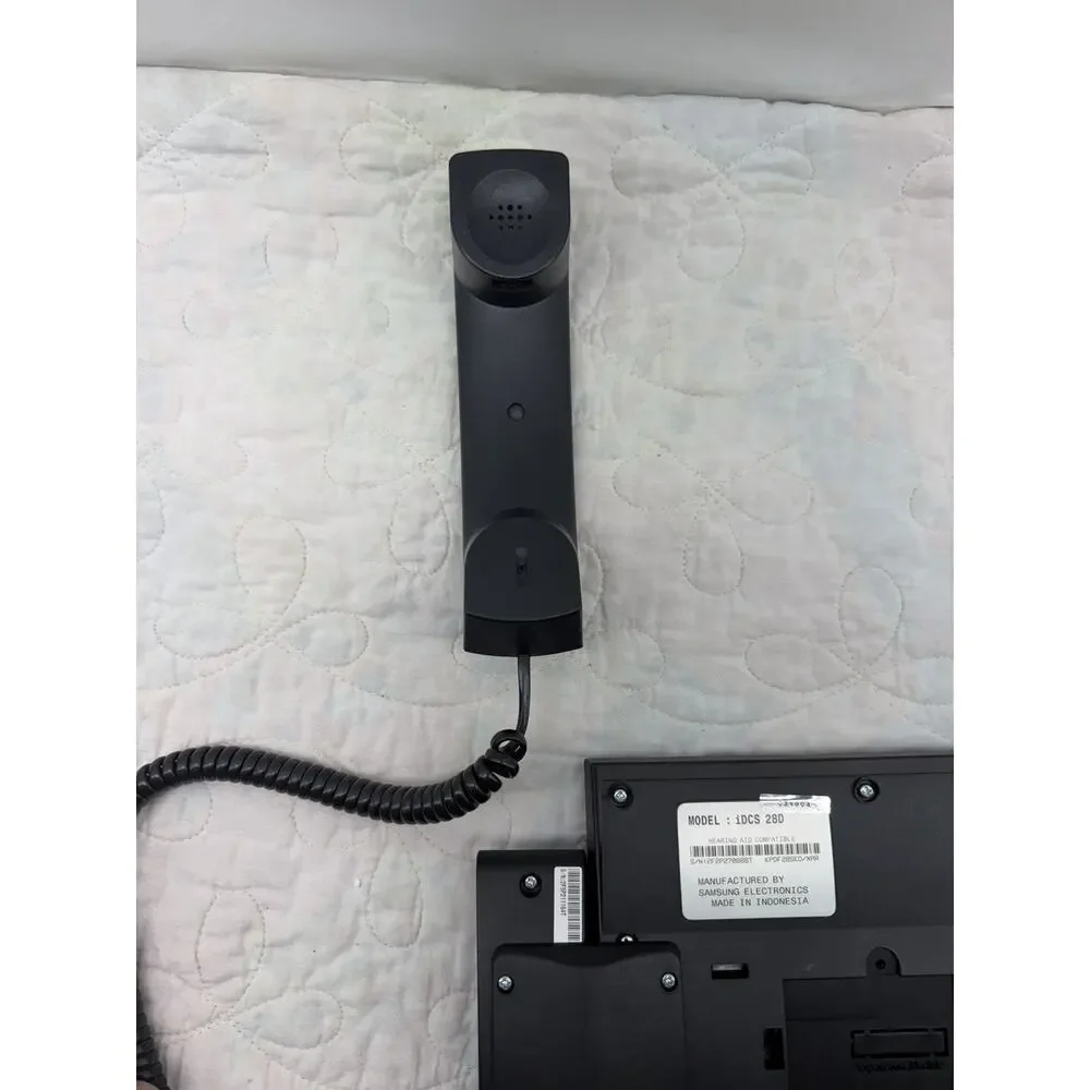 Samsung iDCS 28D Phone Falcon with Stand and iDCS KDBF Speaker Phone Module-Work